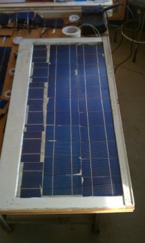 New Solar Panel Front - Ready for testing